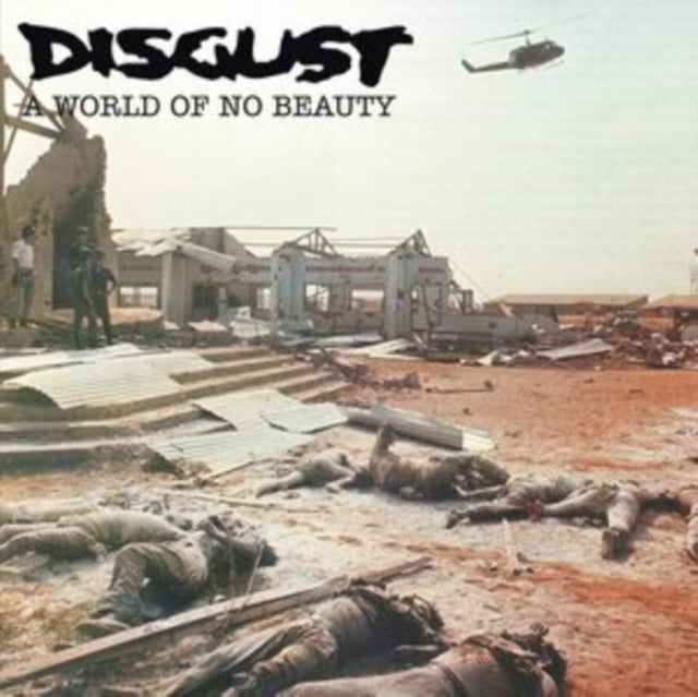 Disgust LP - A World Of No Beauty + Thrown Into Oblivion (Clear/Black Splatter Vinyl)