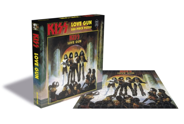 Kiss Jigsaw Puzzle - Kiss Love Gun (500 Piece Jigsaw Puzzle) | Buy Now For 24.99