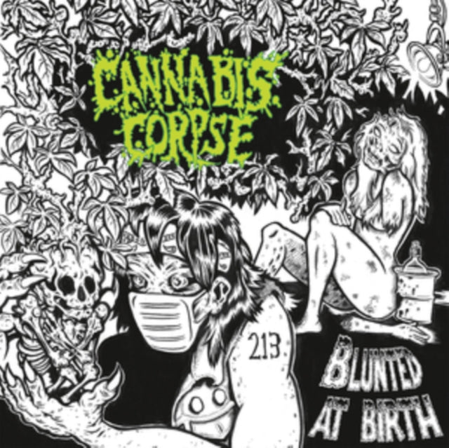 Cannabis Corpse LP - Blunted At Birth (Re-Issue)