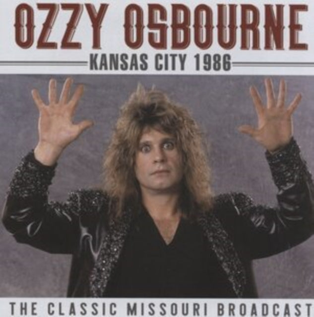Ozzy Osbourne CD - Kansas City 1986