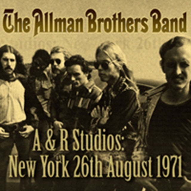 The Allman Brothers Band CD - A & R Studios : New York, 26th August, 1971
