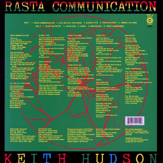 Keith Hudson LP - Rasta Communication