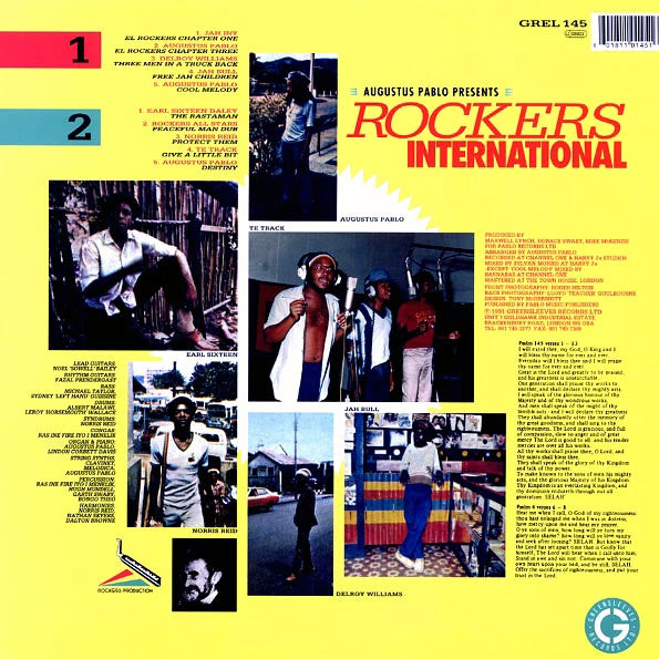 Augustus Pablo, Delroy Williams, Tetrack, Etc. LP - Rockers International 1