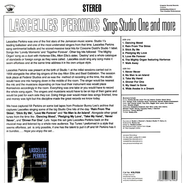 Lascelles Perkins LP - Sings Studio One And More (180g)