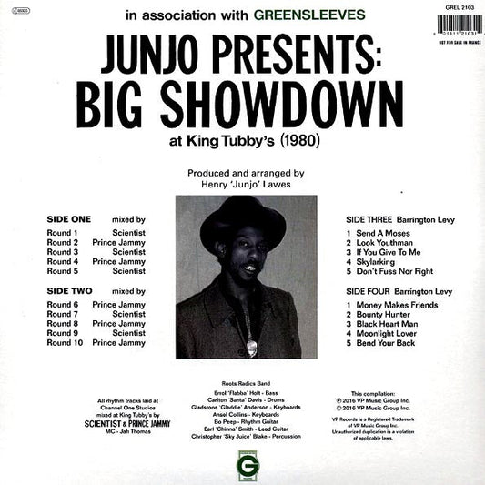 Scientist, Prince Jammy LP - Junjo Presents Big Showdown At King Tubby's + Bonus Vocals Album (2xLP)