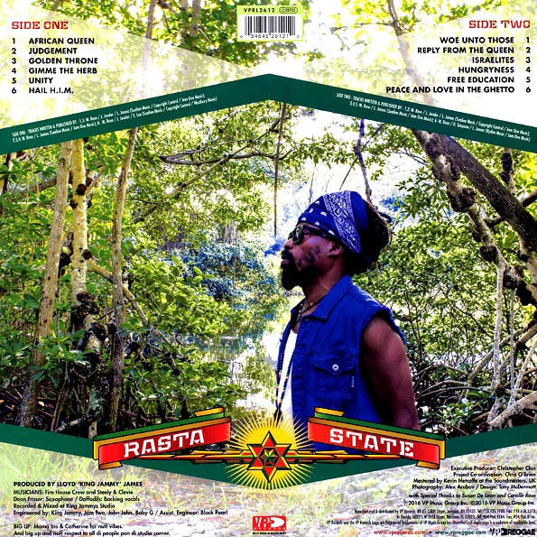 Michael Rose LP - Rasta State