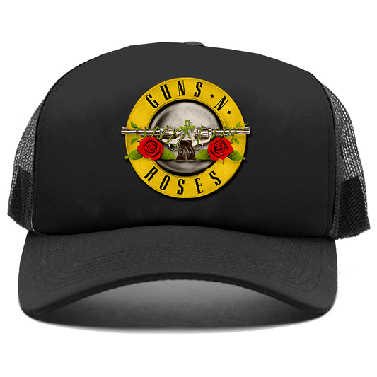 Guns N' Roses Mesh Back Cap - Circle Logo
