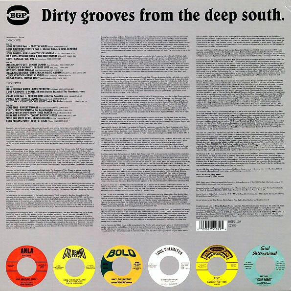 Eddie G Giles, Camille Bob, African Music Machine, Etc. LP - Southern Funkin: Louisiana Funk And Soul 19671979 (2xLP)