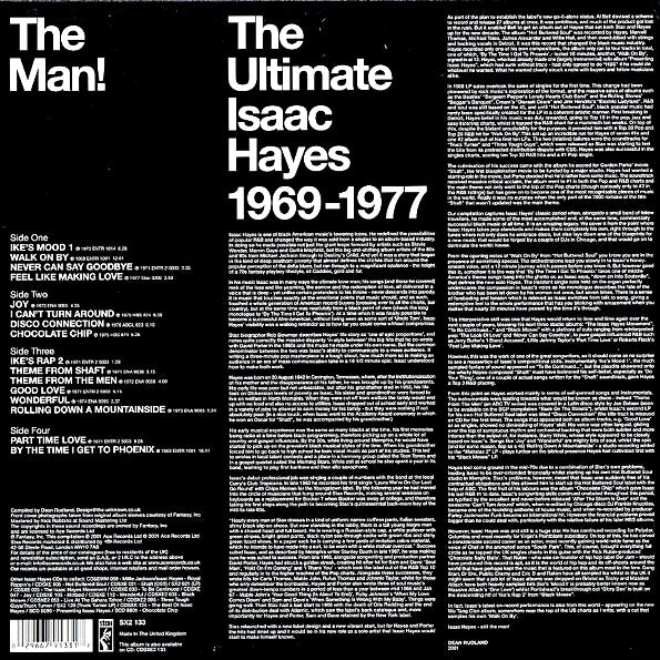 Isaac Hayes LP - The Man: The Ultimate Isaac Hayes 1969/1977
