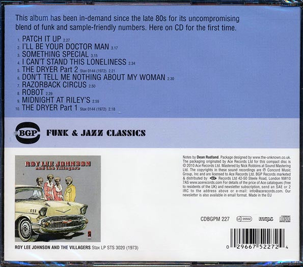 Roy Lee Johnson & The Villagers CD - Roy Lee Johnson & The Villagers