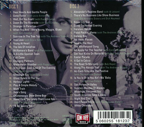 Bing Crosby CD - The Very Best Of Bing Crosby (50 tracks) (2xCD) (deluxe 3 fold digipak)