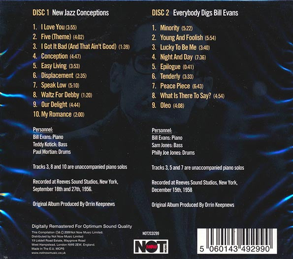 Bill Evans CD - Everybody Digs Bill Evans (2xCD)
