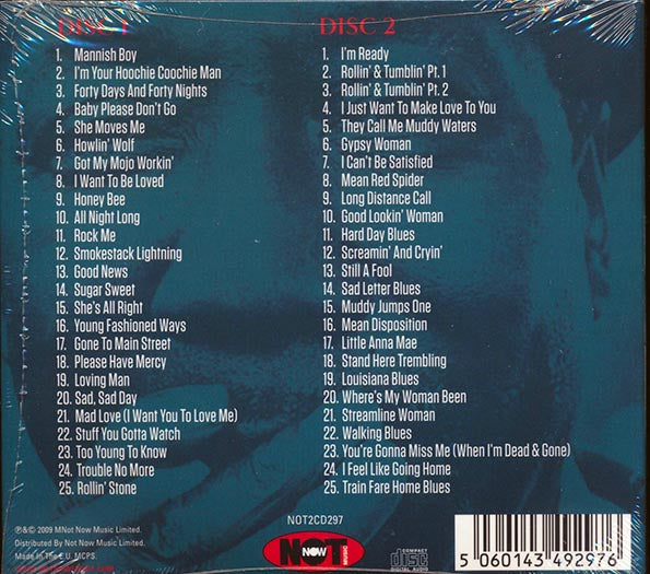Muddy Waters CD - The Best Of Muddy Waters: King Of The Blues (50 tracks) (2xCD)