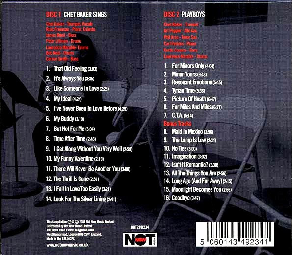 Chet Baker CD - My Funny Valentine (30 tracks) (2xCD)