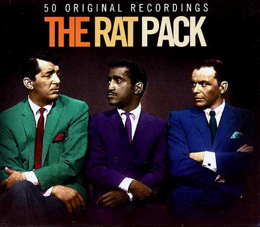 Frank Sinatra, Dean Martin, Sammy Davis Jr. CD - The Rat Pack: 50 Original Recordings (49 tracks) (2xCD)