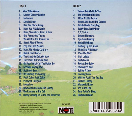Various CD - 50 Children's Favourites (50 tracks) (2xCD)