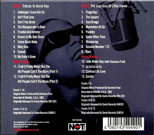 Stevie Wonder CD - Introducing Stevie Wonder (25 tracks) (2xCD)