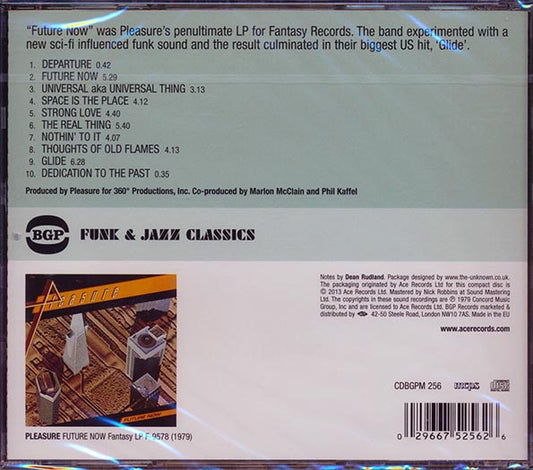 Pleasure CD - Future Now