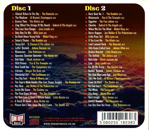 Various CD - Riders In The Sky: The Amy Records Story 1960 1962 (50 tracks) (2xCD) (deluxe 3fold digipak)