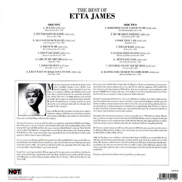 Etta James LP - The Best Of Etta James