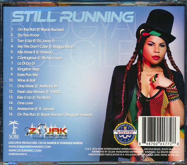 Cecile CD - Still Running