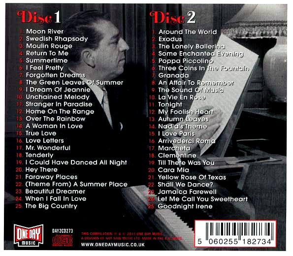 Mantovani CD - Moon River (50 tracks) (2xCD) (deluxe 3 fold digipak)