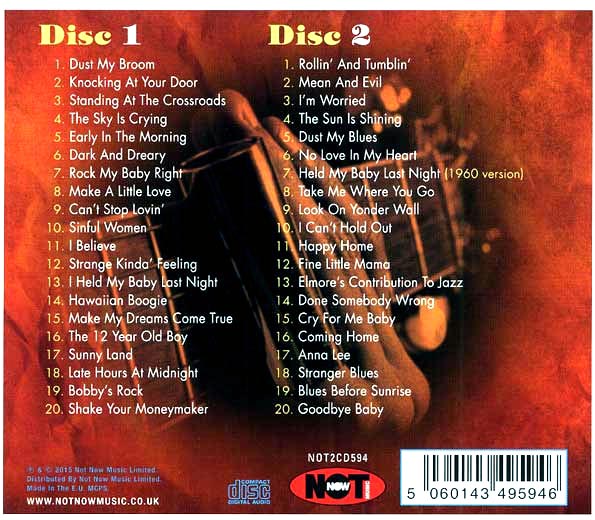 Elmore James CD - The Ultimate Collection (40 tracks) (2xCD)