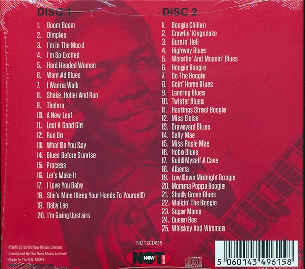 John Lee Hooker CD - The Very Best Of John Lee Hooker (45 tracks) (2xCD)