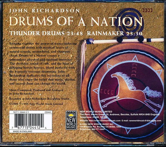 John Richardson CD - Drums Of A Nation