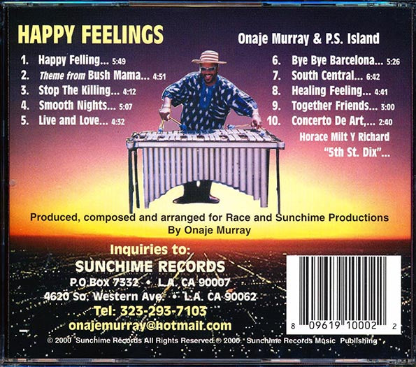 Omaje Murray & PS Island CD - Happy Feelings