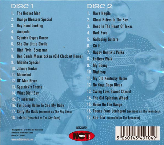The Spotnicks CD - Guitars From Out A Space (35 tracks) (2xCD)