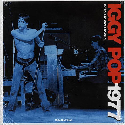 Iggy Pop, David Bowie LP - 1977: Iggy Pop With David Bowie (180g) (red vinyl)
