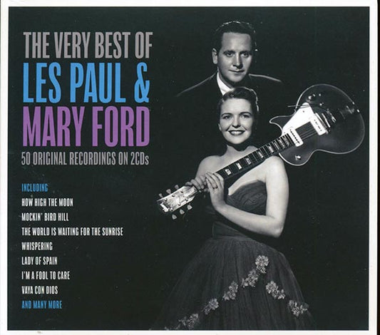 Les Paul, Mary Ford CD - The Very Best Of Les Paul & Mary Ford (50 tracks) (2xCD) (deluxe 3 fold digipak)