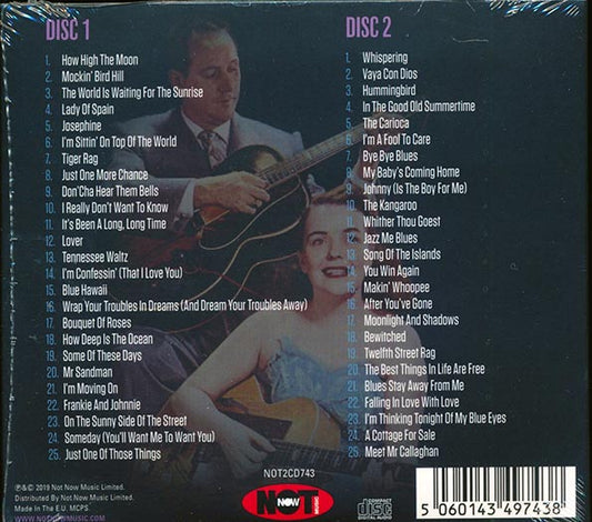 Les Paul, Mary Ford CD - The Very Best Of Les Paul & Mary Ford (50 tracks) (2xCD) (deluxe 3 fold digipak)