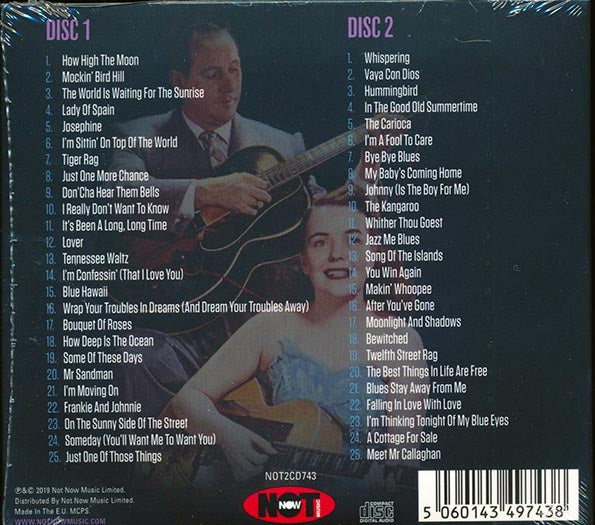 Les Paul, Mary Ford CD - The Very Best Of Les Paul & Mary Ford (50 tracks) (2xCD) (deluxe 3 fold digipak)