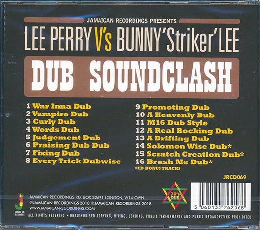 Lee Perry, Bunny Lee CD - Lee Perry Vs Bunny Striker Lee: Dub Soundclash