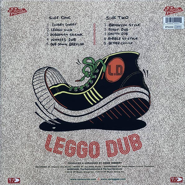 Ossie All LP - stars Leggo Dub