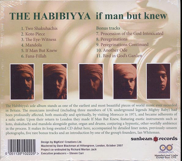 The Habibiyya CD - If Man But Knew (+ 6 bonus tracks) (incl. large booklet) (remastered)