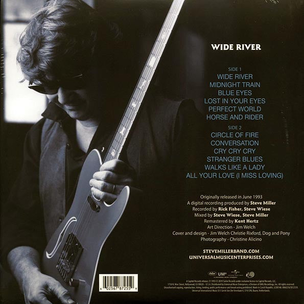 Steve Miller Band LP - Wide River (incl. mp3) (180g)