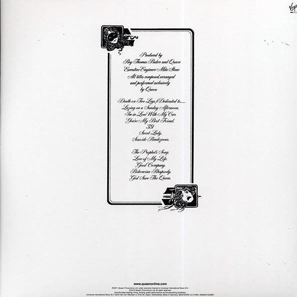 Queen LP - A Night At The Opera