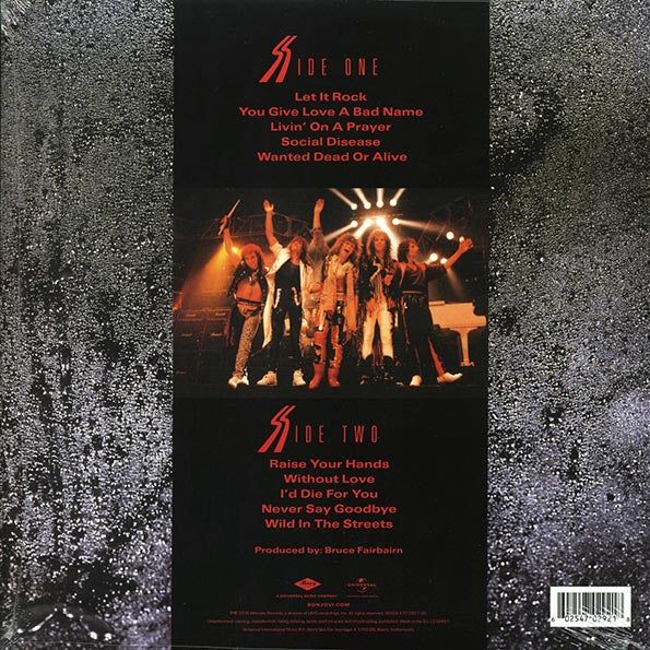 Bon Jovi LP - Slippery When Wet (incl. mp3) (180g)