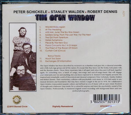 The Open Window CD - The Open Window (+ 3 bonus tracks) (incl. 8 page booklet) (remastered)