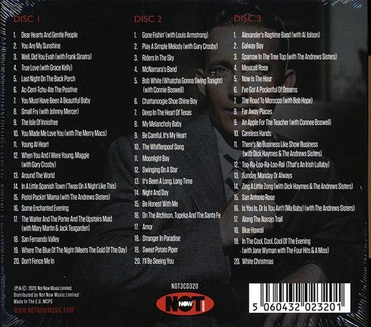 Bing Crosby CD - Greatest Hits: 60 Original Recordings (60 tracks) (3xCD) (deluxe 3 fold digipak)