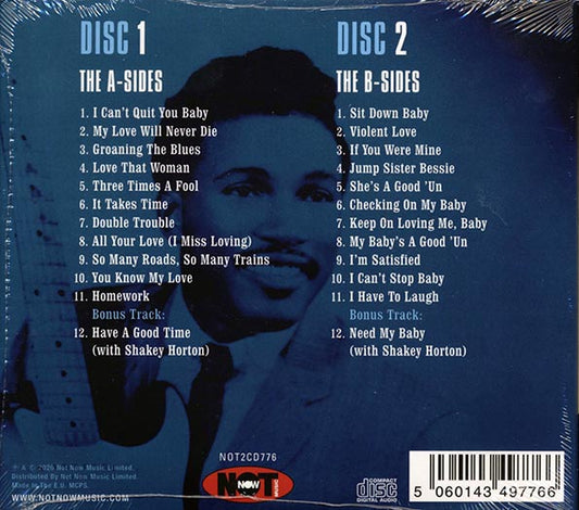 Otis Rush CD - The Singles Collection: The Original A & B Sides (24 tracks) (2xCD) (deluxe 3 fold digipak)