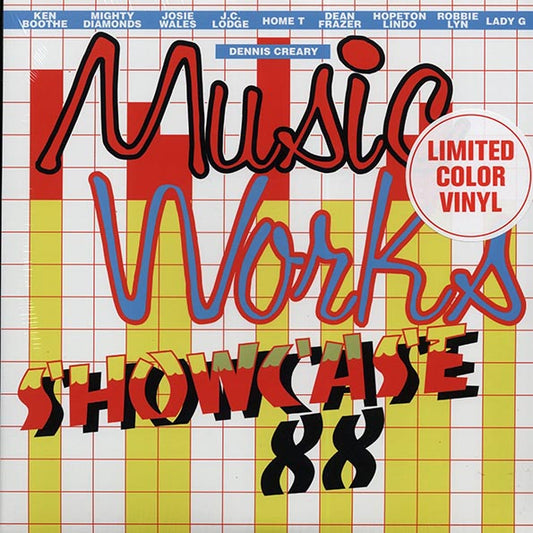 Lady G, Josey Wales, The Mighty Diamonds, Home T, JC Lodge, Etc. LP - Music Works Showcase 88 (Telephone Love Rhythm) (ltd. ed.) (colored vinyl)