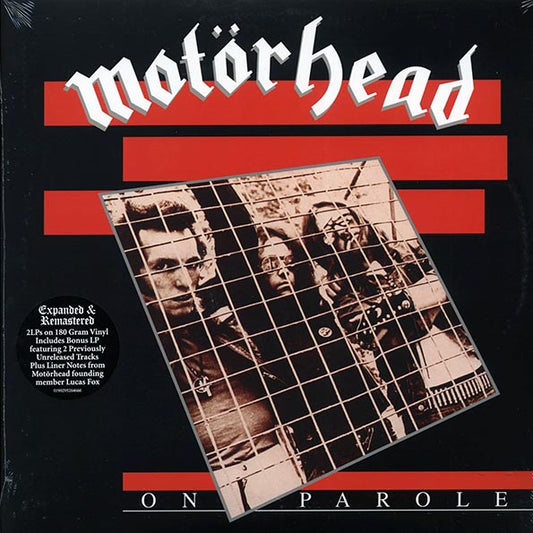 Motorhead LP - On Parole (+ 7 bonus tracks) (stereo) (2xLP) (180g) (expanded edition (remastered)) (remastered)