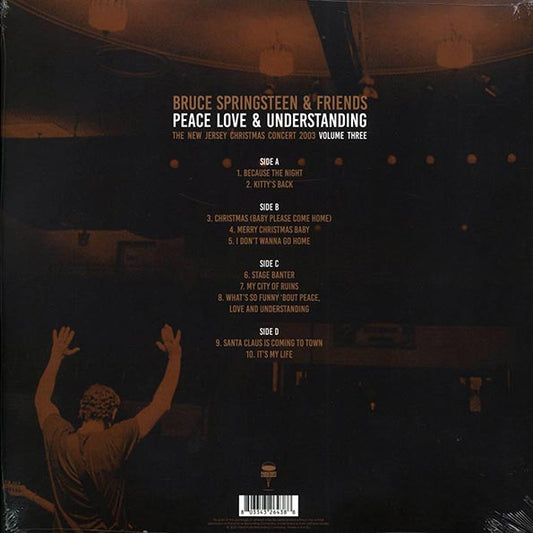 Bruce Springsteen LP - Peace Love & Understanding Volume 3: The New Jersey Christmas Concert 2003 (2xLP)