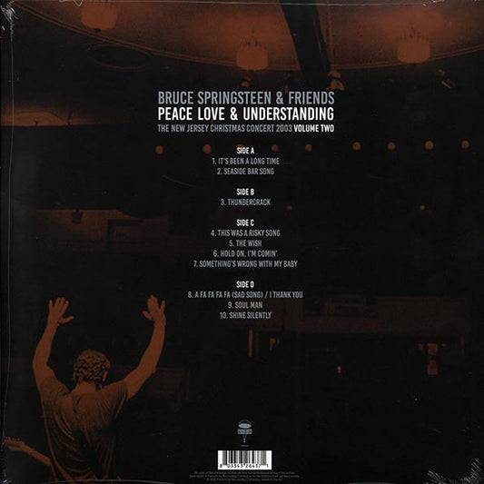 Bruce Springsteen LP - Peace Love & Understanding Volume 2: The New Jersey Christmas Concert 2003 (2xLP)