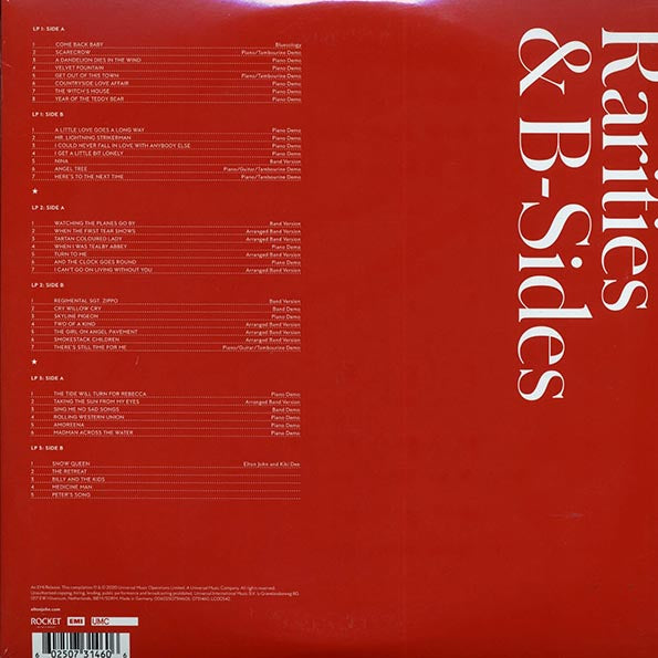 Elton John LP - Jewel Box: Rarities & BSides (3xLP) (incl. mp3) (180g)