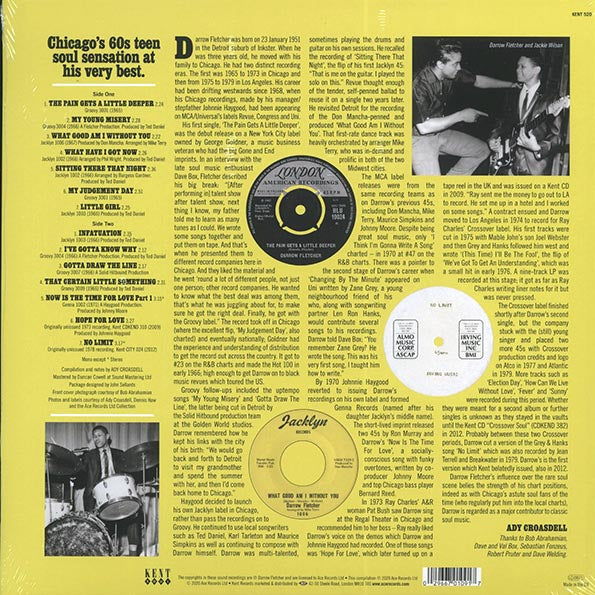 Darrow Fletcher LP - My Young Misery